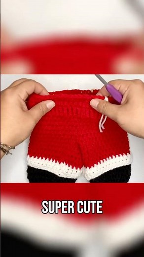 no sew crochet santa gift bag ✨quick & easy tutorial