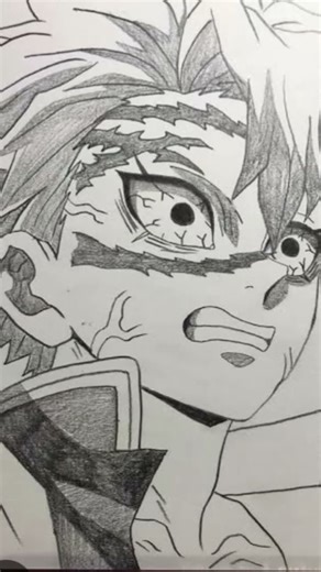 Demon slayers characters sketch. Rengoku vs Sanemi which is better? rate please.Part2#sketch #.