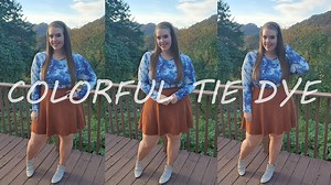 Watch Plus size Shirts﹙Tie dye_ZG, Size&colon;16 Plus﹚ on Amazon Live