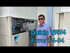 How to solve newly installed VRV air conditioner is showing an error [HVAC]