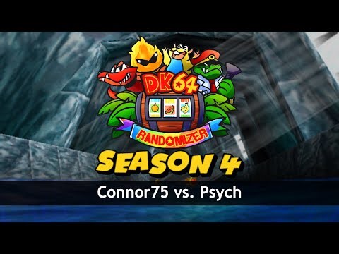 DK64 Randomizer | S4 Tournament Qualifier 15 | Connor75 vs Pysch