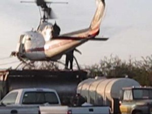 UH-1 Crop Dusting Helicopter