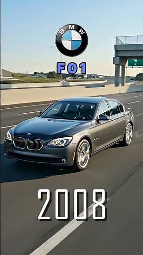Evolution of BMW 7 Series 1977-2022 Full Timeline