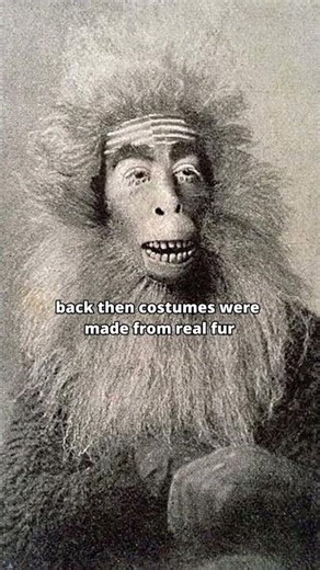 Did furries already exist in the Victorian era? skin suits or pantomime animal #history #oldphotos