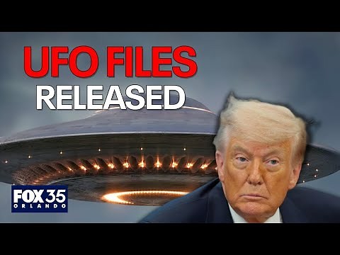 Trump admin releases proof of UFOs, UFO files