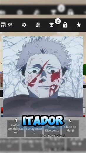 COUNTER DO ITADORI! #foryou #roblox #jujutsushenanigans #jogo