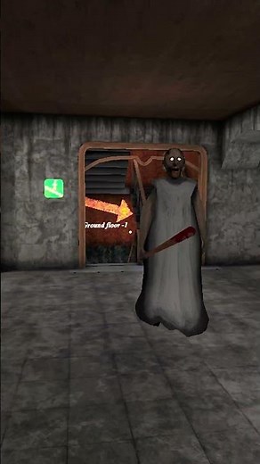 Granny Throw Pots (PC) Granny 5 Time To Wake Up #shorts