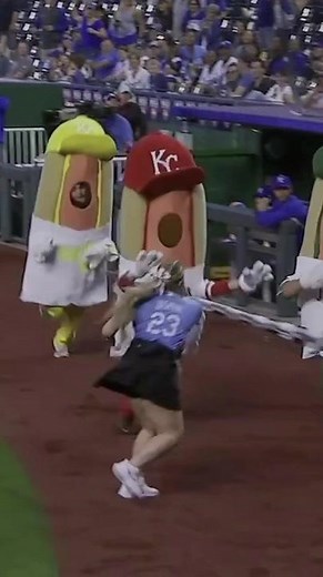 Baseball Bloopers: Ketchup Mishaps and Falling Moments