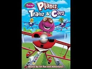 Opening To Barney:Planes,Trains,& Cars 2014 DVD