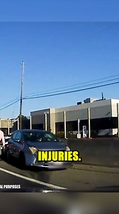 Man Nearly Hit in Highway Close Call A routine tire change turned terrifying when a car lost control and swerved inches from a man on the roadside. He fell hard but walked away without serious injuries—a reminder of how fast things can change. #foryou #fyp #roadaccident #closecall #stayalert | Dash Crash