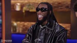 2M views · 169K reactions | Always offer Burna Boy a drink. Lesson learned. | The Daily Show | Facebook