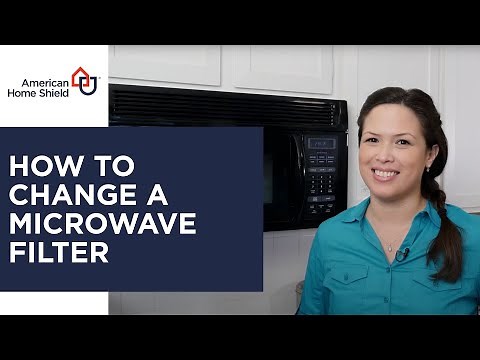 Kitchen Appliances - How To Change A Microwave Air Filter
