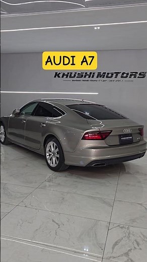 Audi A7 3.0L Turbo V6, premium sedan with a touch of luxury and performance #audi #sedan #luxury