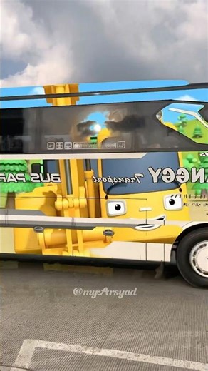 Big Bus Transparan Mode_Green Screen part33 #shorts