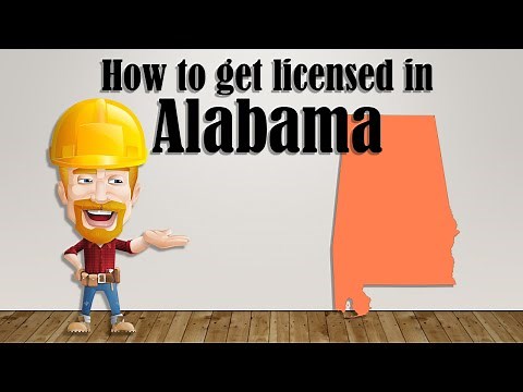 How to Get a Contractor's License in Alabama