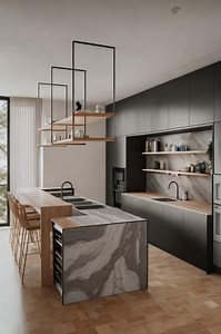 3 Heavy-duty Floating Shelf Brackets – Steel Frame, Ceiling-mounted, Made to Measure - Etsy