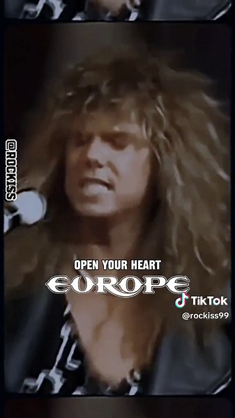 EUROPE - Open Your Heart (Released - 1984) #europe #openyourheart #rock90s #rockclassic #rockballads #tiktokmusic
