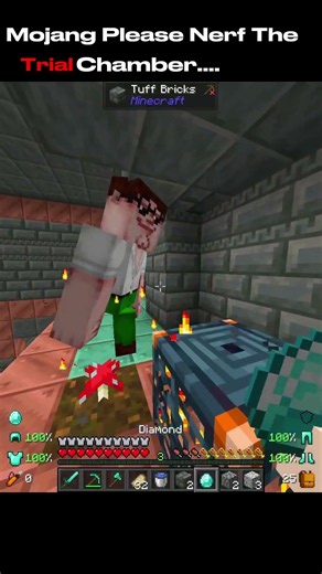 When you find a cursed Trial Spawner in Minecraft...