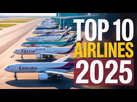 TOP 10 BEST AIRLINES OF 2025