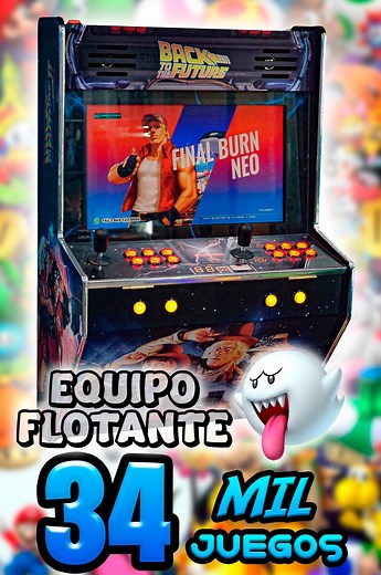 2.8M views · 10K reactions | Una arcade que flota en el aire??? #mazatlan #PlayAgain #retro #supermario #gamer #SUSCRIBETE | Gamer Over Cinematicos | Facebook