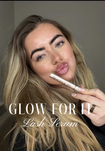 Start Your Natural Lash Growth Journey with Glow For It Serum