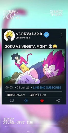 Goku Vs Vegeta🤣💀]