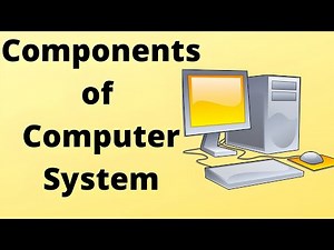 कंप्यूटर के घटक 🖥 | Components of Computer in Hindi | Components of Computer System