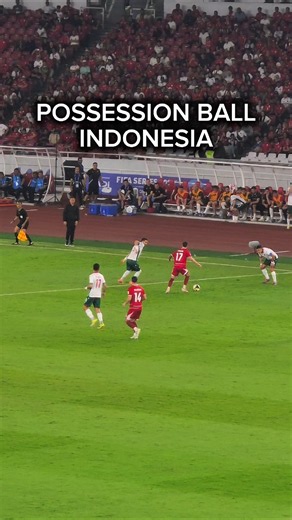 Penguasaan bola Timnas Indonesia
