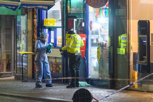 Wembley murder: Shoppers 'ran for their lives' as man fatally stabbed inside post office