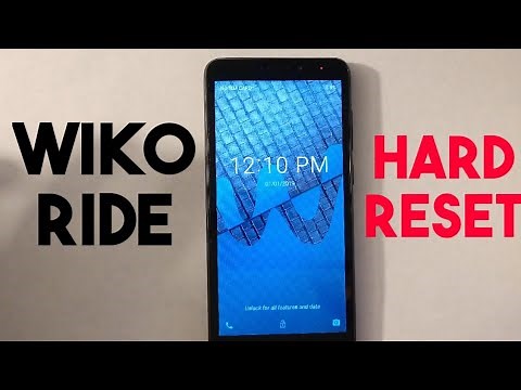Wiko Ride how to Hard reset and recovery mode?