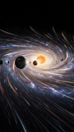 🔄 1,000 MPH — Earth spinning on its axis. ☀️ 67,000 MPH — Earth racing around the Sun. 🌕 2,300 MPH — The Moon chasing us through the dark. 🌌 447,000 MPH — Our Solar System flying through the Milky Way. 🌀 1.3 MILLION MPH — Our entire galaxy spiraling through the deep void! We are traveling through the cosmos at impossible speeds, yet we feel nothing but a calm breeze. 🌌✨ The math of our existence is truly a masterpiece. Which speed is the most mind-blowing to you? 👇🚀 #whatif #earthmoving #