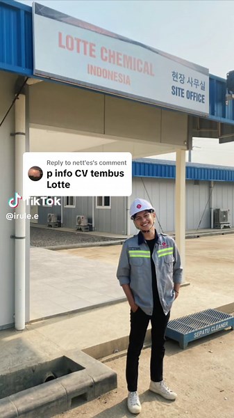 Replying to @nett'es ini kan yang kalian tunggu? #iruludahkerja #sipalingtekkim #anakttekim #tekkim #teknikkimia #CVtekkim #LotteChemicalIndonesia #LCI #sahabattekkim