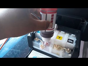 How To Refill Ink | Inkjet Printer | Epson L210