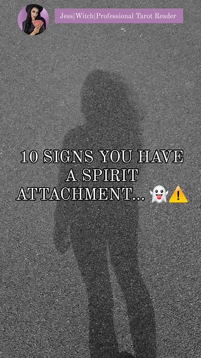 What is a Spirit Attachment?👻🤔 It's actually WAY more common than you think!⬇️ **⚠️ Quick disclaimer - Alot of these symptoms are also very common of medical issues and as always if you are concerned then please consult a medical professional first** 👻𝐒𝐩𝐢𝐫𝐢𝐭𝐮𝐚𝐥 𝐀𝐭𝐭𝐚𝐜𝐡𝐦𝐞𝐧𝐭 - When an entity or spirit attaches itself to your energy. The symptoms of spiritual attachment can mirror mental health symptoms and be very sudden and overwhelming for the "host"... Why would you all of 