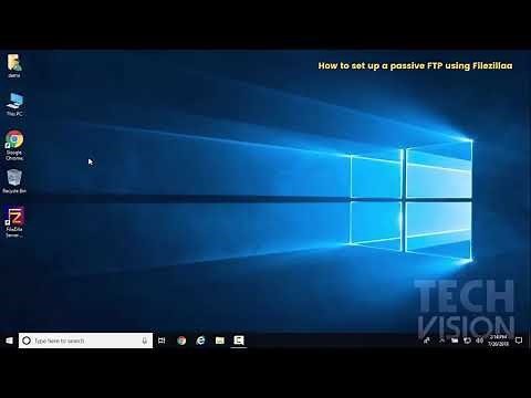 TUTORIAL - How to set up a passive FTP using Filezilla