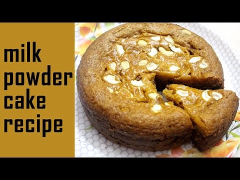 Milk Powder Cake Recipe without Oven and Egg