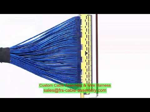 30-Pin Coaxial Cable For Laptop Hinge 44 Awg 40 Pin Micro Board-To-Board Drone Fpv