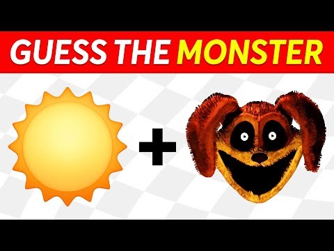 🤯🐶 Guess The MONSTER (Smiling Critters) by EMOJI and VOICE | Poppy Playtime Chapter 3 Characters