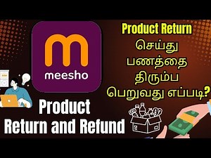 How to Return a Product on Meesho App | Meesho Refund Process | TAMIL REK