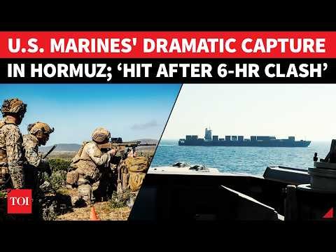 US Marines CAPTURE Video Released; ‘Success After 6-Hour Standoff…’ | Tehran-America Clash In Hormuz