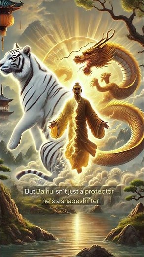 Baihu The White Tiger of China #WhiteTiger #Chinesemythology