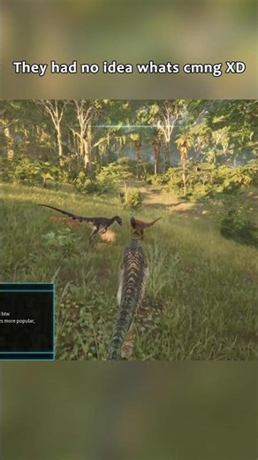 1v3 Raptors… While a Rex Hunted Me In The ISLE #theisle #shorts