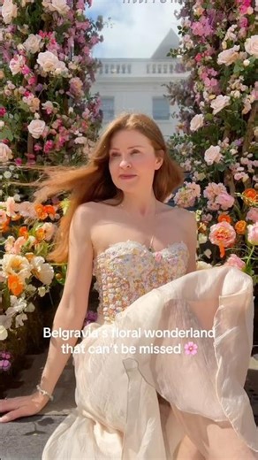Belgravia’s floral wonderland that can’t be missed 🌸🌺 #londondiary