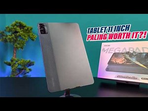 Layar 11” 90Hz FHD+ & RAM up to 16GB! Review Tecno Megapad 11!