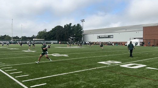 Watch highlights from Michigan State football’s first practice of the 2025 season