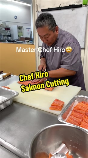 @Hiroyuki Terada #mastersushichef #salmon #fypage