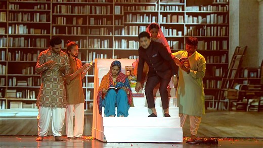 3.1K views · 76 reactions | Here's a peek into Manoj Muntashir Ji's musical saga ‘Mera Desh Pahle — The Untold Story of Narendra Modi’ in Hyderabad. Here, Muntashir Ji highlights how a sefless spirit for seva took root in young Naru’s (Modi Ji’s) heart and narrates the small acts of service by the young boy for the people around him. | Kishan Reddy Gangapuram | Facebook