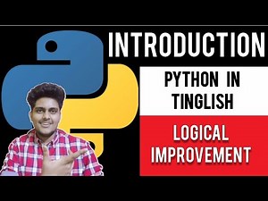 Pyhton in Telugu + English | Coding For Beginners | Python in Tinglish '1'🔥🔥🔥