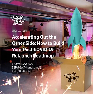 Things are going to get better. And when they do, you don’t want to be the last among your competitors to leave the ground. That’s why every business ought to have a post-COVID-19 strategy in place so they can come out the other side bigger, bolder, and stronger than ever! During this session, we’ll cover the importance of having a relaunch strategy in place and how you can start building a post-COVID-19 relaunch roadmap for your business. We’ll finish with some key takeaways plus a Q&A to boot!