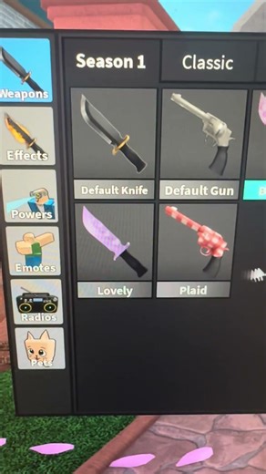 My MM2 in inventory￼.#roblox #shorts#mm2